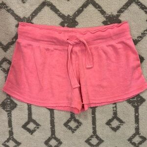 Lounge Shorts Y2K style Sz S Light Pink